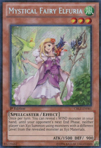 Mystical Fairy Elfuria [CBLZ-EN085] Secret Rare 