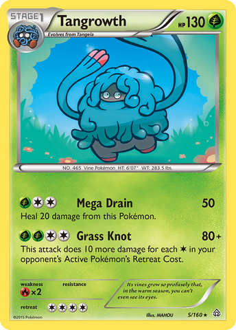 Tangrowth (5/160) [XY: Primal Clash] 