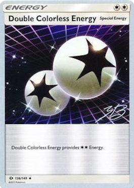 Double Colorless Energy (136/149) (Ice Path FTW - Zachary Bokhari) [World Championships 2017] 