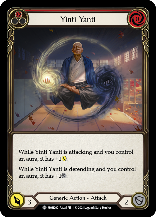 Yinti Yanti (Red) [MON290-RF] (Monarch)  1st Edition Rainbow Foil