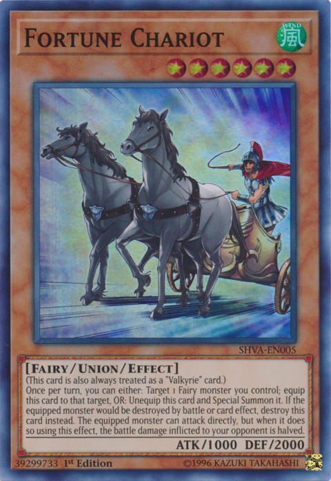 Fortune Chariot [SHVA-EN005] Super Rare 