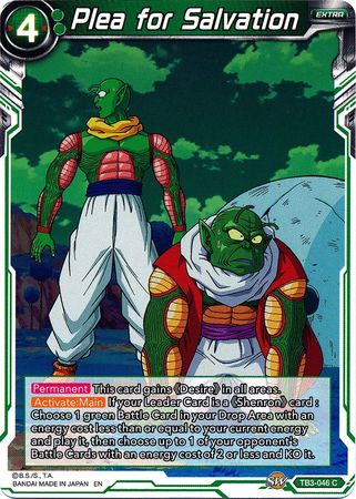 Plea for Salvation (TB3-046) [Clash of Fates] 