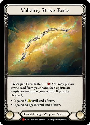 Voltaire, Strike Twice [ELE034] (Tales of Aria) 1st Edition Normal 