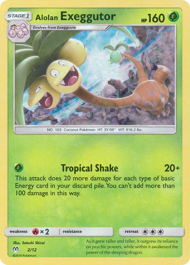 Alolan Exeggutor (2/12) [McDonald's Promos: 2019 Collection]