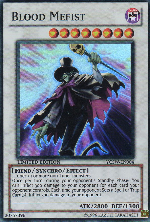 Blood Mefist [YCSW-EN004] Super Rare 