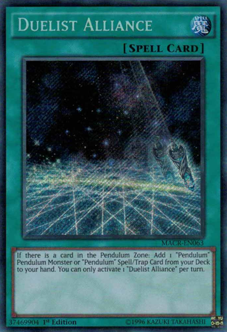 Duelist Alliance [MACR-EN063] Secret Rare 