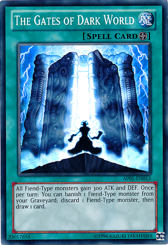 The Gates of Dark World [AP01-EN013] Super Rare 
