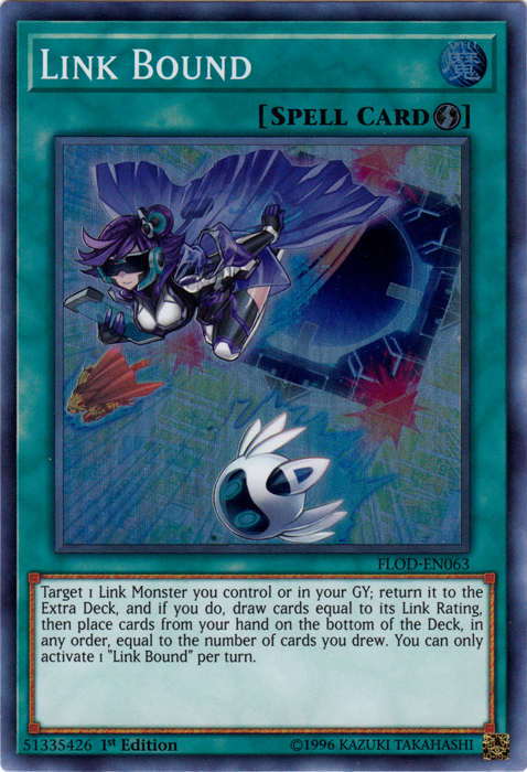 Link Bound [FLOD-EN063] Super Rare 