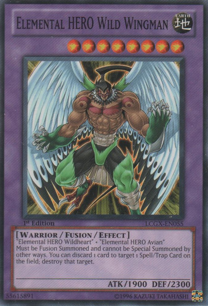 Elemental HERO Wild Wingman [LCGX-EN055] Common 