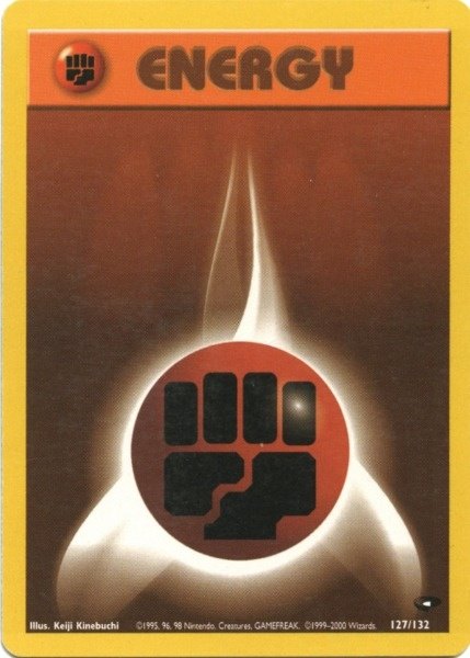 Fighting Energy (127/132) [Gym Challenge Unlimited] 