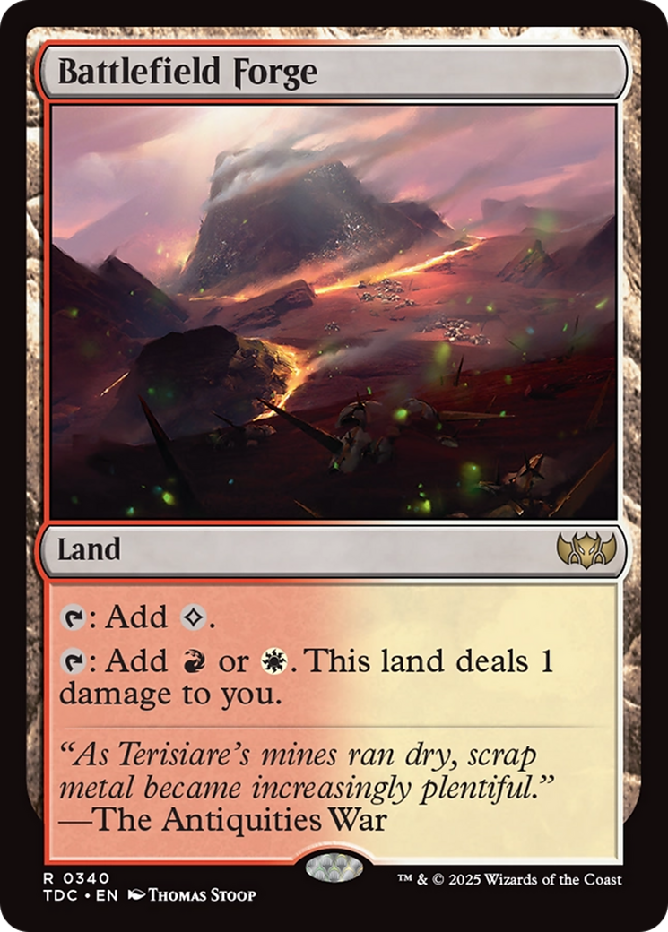 Battlefield Forge [Tarkir: Dragonstorm Commander] 