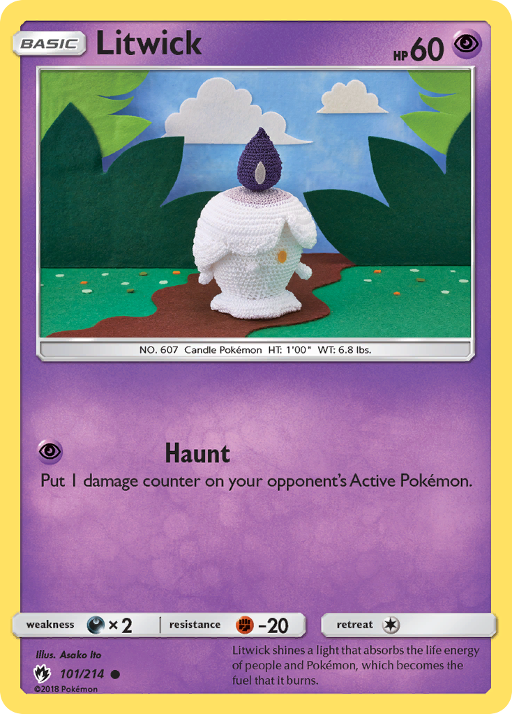 Litwick (101/214) [Sun &amp; Moon: Lost Thunder] 