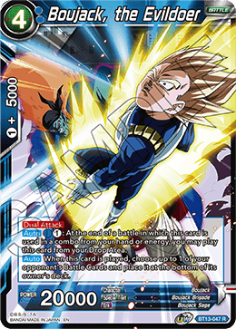 Boujack, the Evildoer (Rare) (BT13-047) [Supreme Rivalry] 