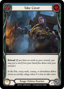 Take Cover (Blue) [ARC050-R] (Arcane Rising) 1st Edition Rainbow Foil 