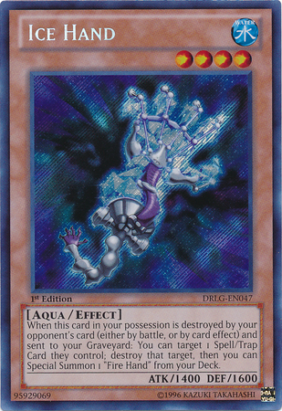 Ice Hand [DRLG-EN047] Secret Rare 
