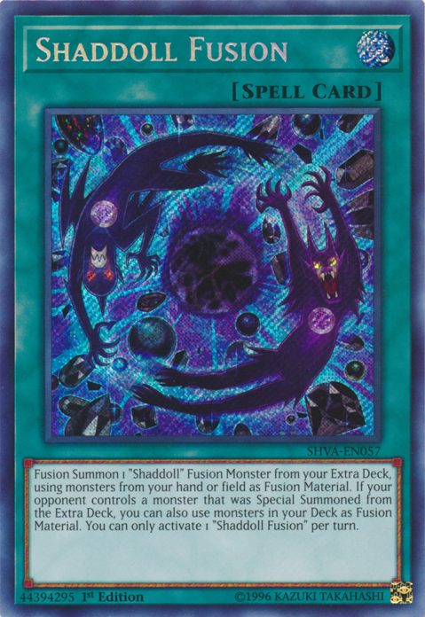 Shaddoll Fusion [SHVA-EN057] Secret Rare 
