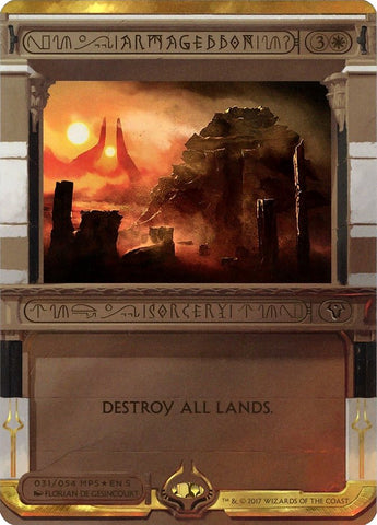 Armageddon (Summon) [Amonkhet Summons] 