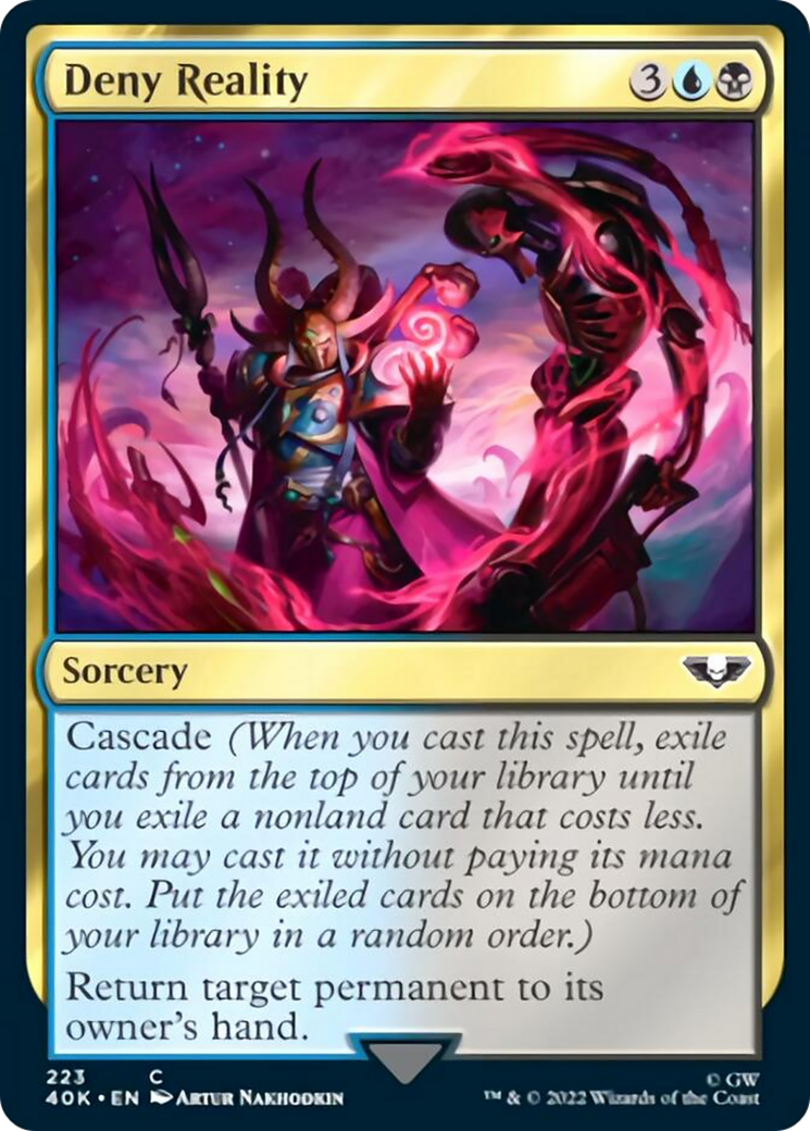 Deny Reality (Surge Foil) [Warhammer 40,000] 