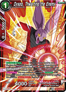 Dyspo, Thwarting the Enemy (BT14-019) [Cross Spirits] 