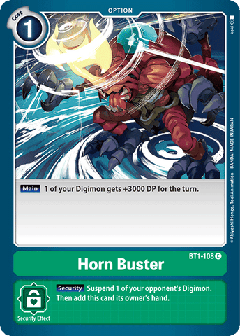 Horn Buster [BT1-108] [Release Special Booster Ver.1.0] 