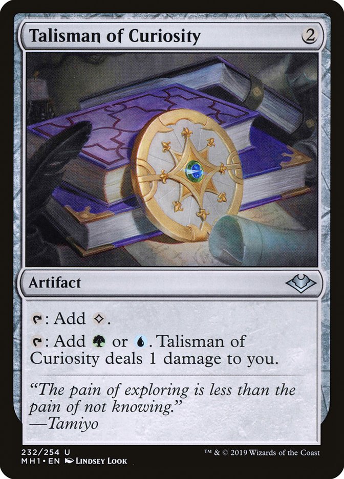 Talisman of Curiosity [Modern Horizons] 