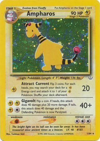 Ampharos (1/64) [Neo Revelation Unlimited] 