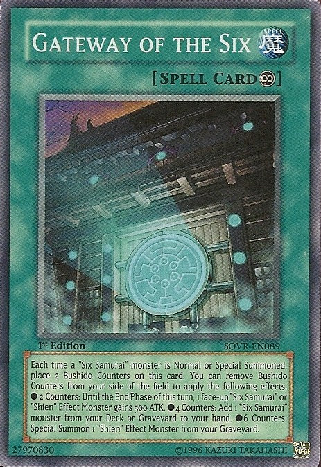 Gateway of the Six [SOVR-EN089] Super Rare 