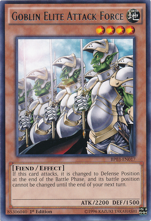Goblin Elite Attack Force [BP03-EN017] Rare 