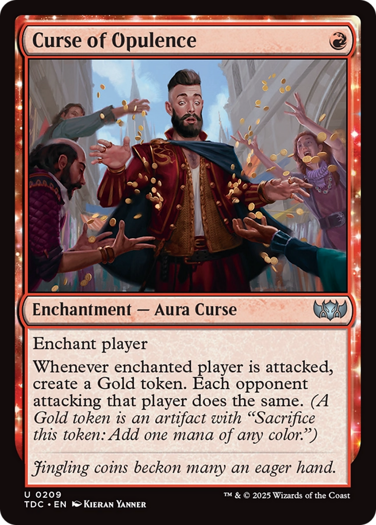 Curse of Opulence [Tarkir: Dragonstorm Commander] 