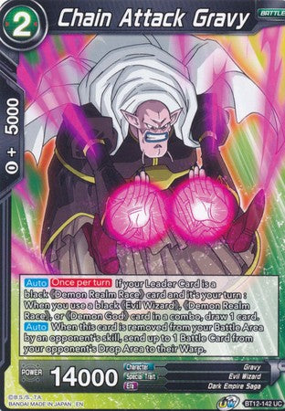 Chain Attack Gravy (BT12-142) [Vicious Rejuvenation] 