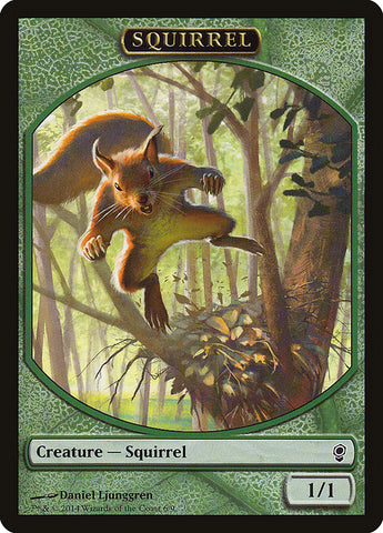 Squirrel Token [Conspiracy Tokens] 