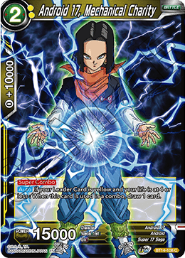 Android 17, Mechanical Charity (BT14-108) [Cross Spirits] 