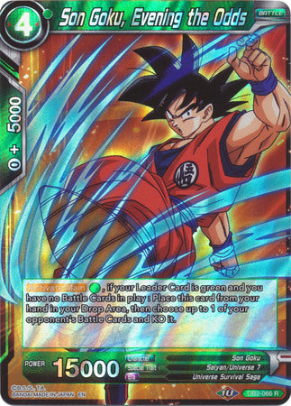 Son Goku, Evening the Odds (DB2-066) [Divine Multiverse] 
