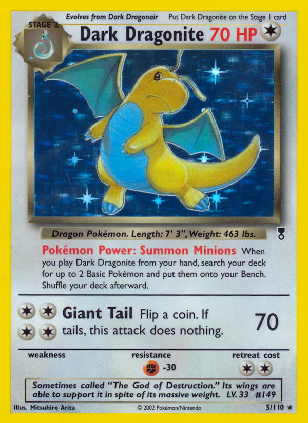 Dark Dragonite (5/110) [Legendary Collection] 