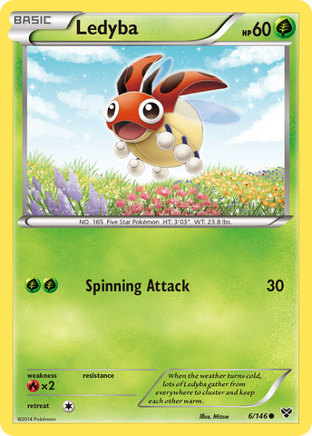 Ledyba (6/146) [XY: Base Set] 