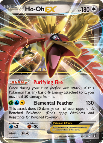 Ho-Oh EX (92/122) [XY: BREAKpoint] 