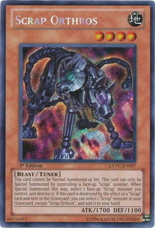 Scrap Orthros [EXVC-EN097] Secret Rare 