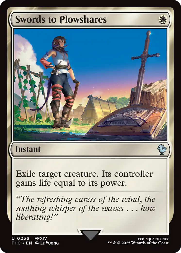 Swords to Plowshares [FINAL FANTASY Commander] 