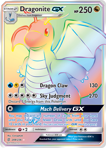 Dragonite GX (248/236) [Sun &amp; Moon: Unified Minds] 