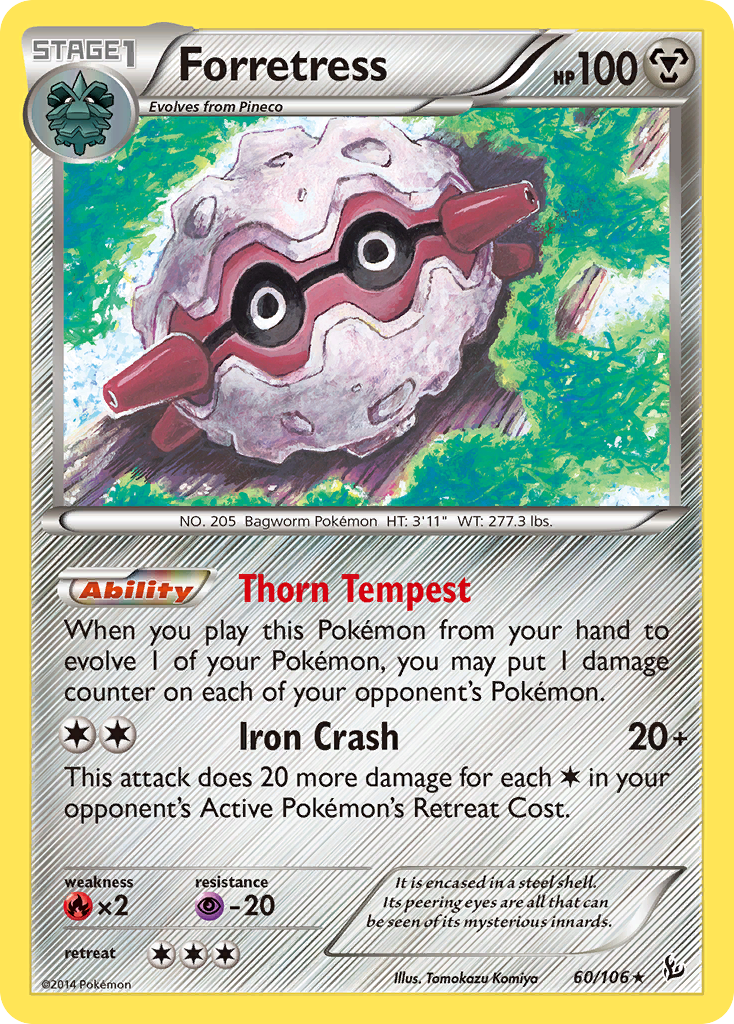 Forretress (60/106) [XY: Flashfire] 
