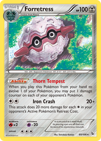 Forretress (60/106) [XY: Flashfire] 