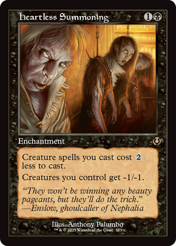 Heartless Summoning (Retro Frame) [Innistrad Remastered] 
