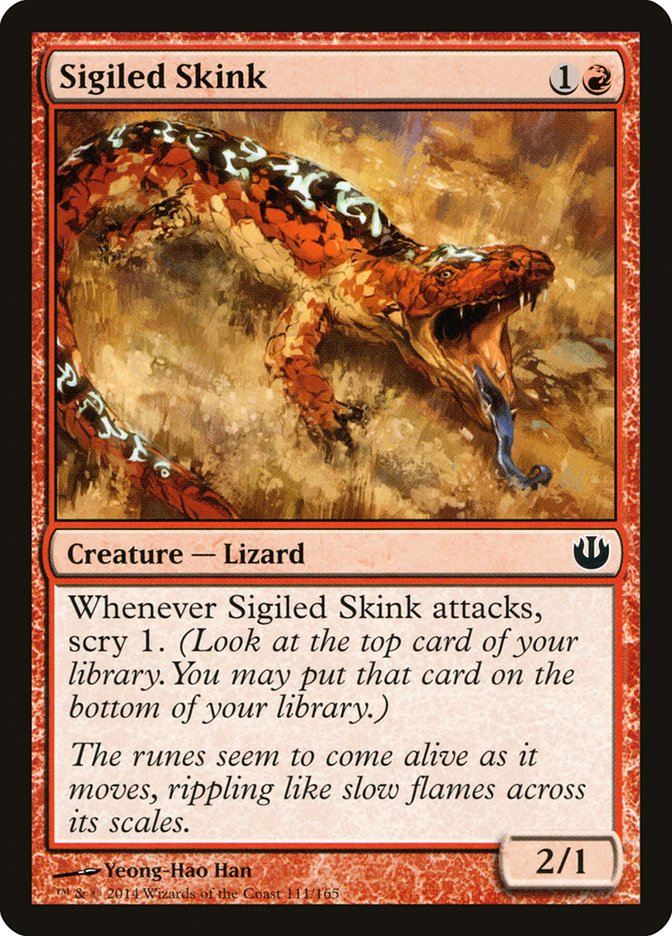 Sigiled Skink [Journey into Nyx] 
