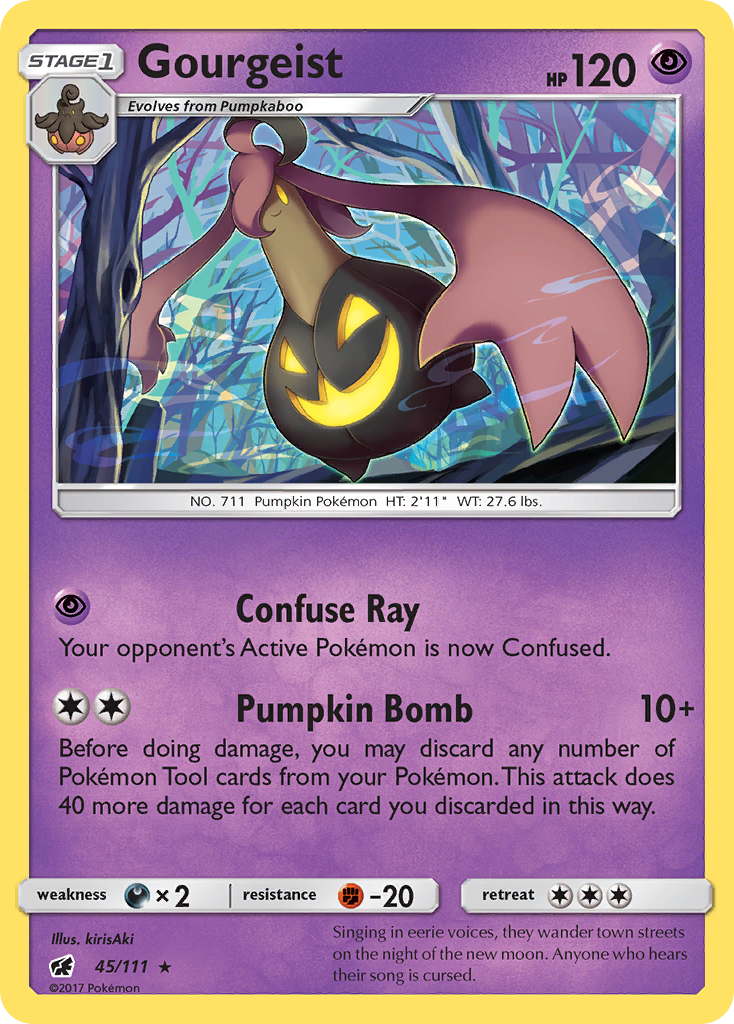 Gourgeist (45/111) [Sun &amp; Moon: Crimson Invasion] 