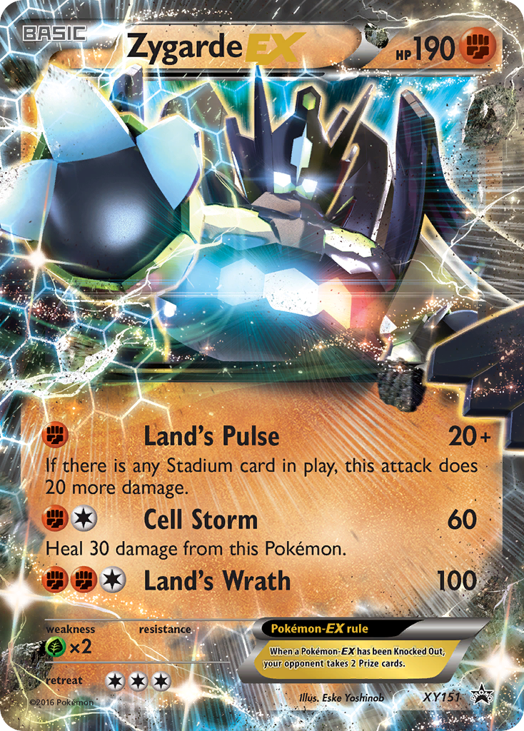 Zygarde EX (XY151) [XY: Black Star Promos] 