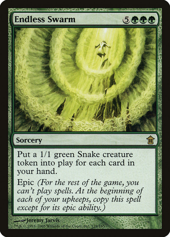 Endless Swarm [Saviors of Kamigawa] 