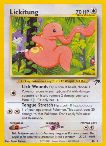 Lickitung (16/18) [Southern Islands] 