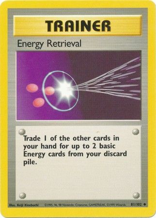 Energy Retrieval (81/102) [Base Set Unlimited] 