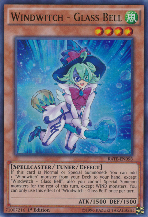 Windwitch - Glass Bell [RATE-EN098] Ultra Rare 