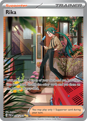 Rika (258/182) [Scarlet &amp; Violet: Paradox Rift] 